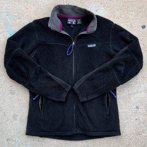 Womens vintage 90s Patagonia Fleece jacket deep pile regulator polartec zipper